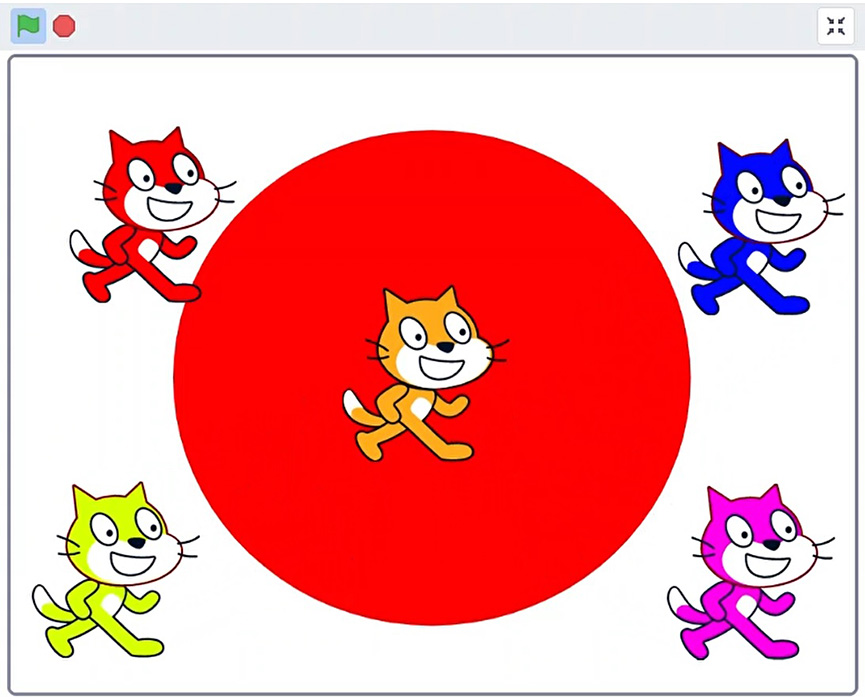 DANCEの文字