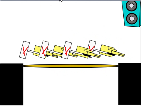 ふきとぶ４ひき