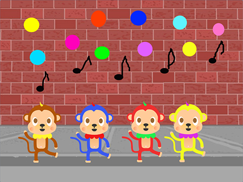 おさるのダンス